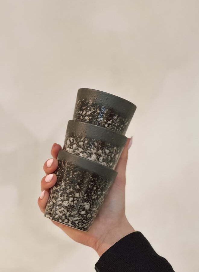 HK Living 70's Ceramics Koffiemok Mud