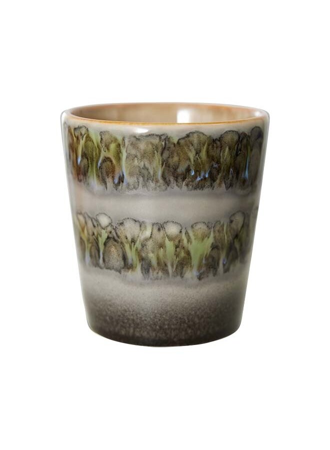 70's Ceramics Coffee Mug Fern