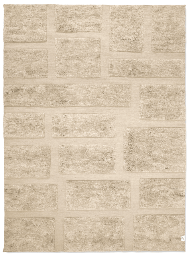 Vloerkleed Bricks Beige