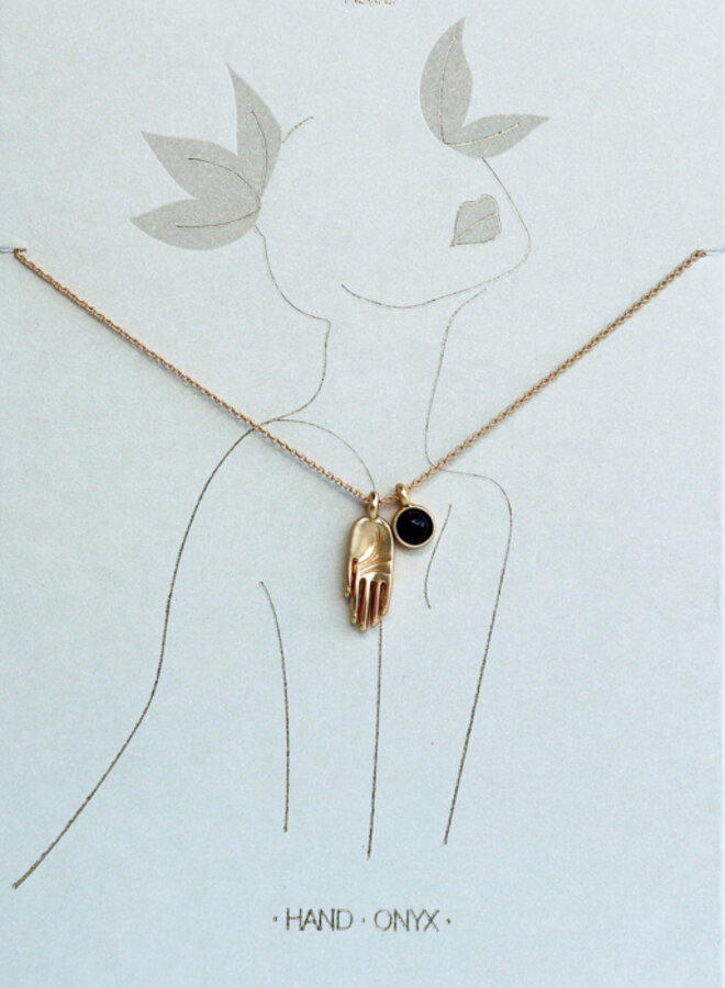 Ketting Hand-Onyx