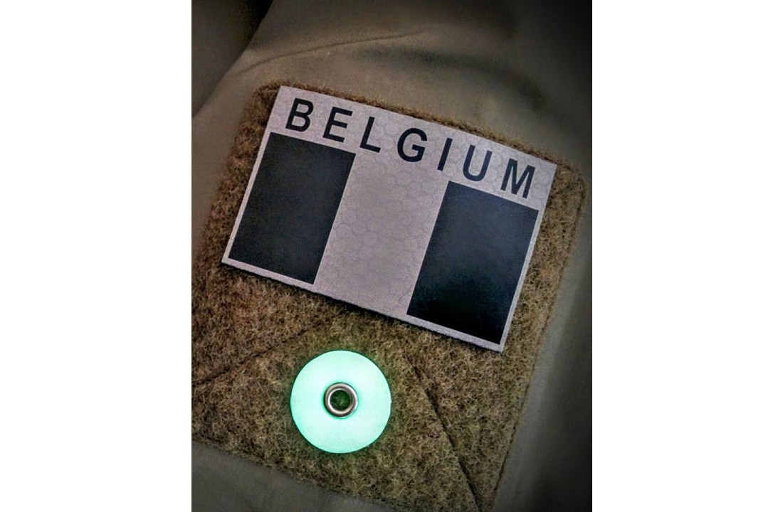 IR Belgium flag patch