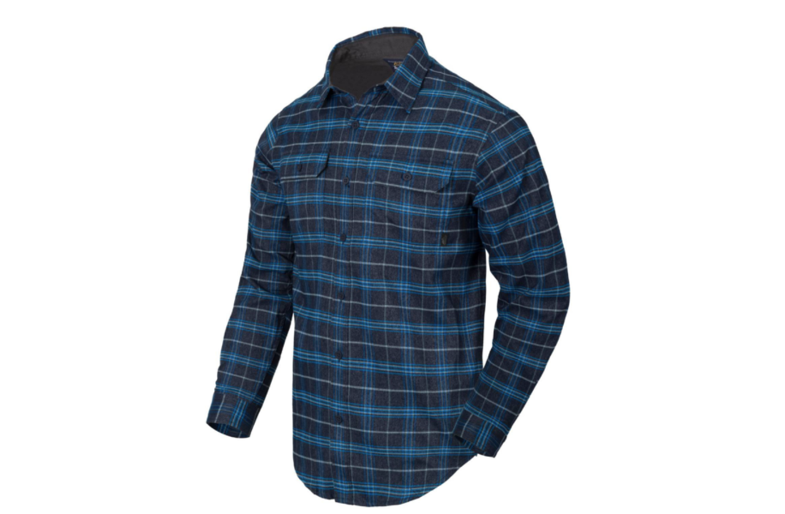 Greyman Shirt - Blue Stonework plaid
