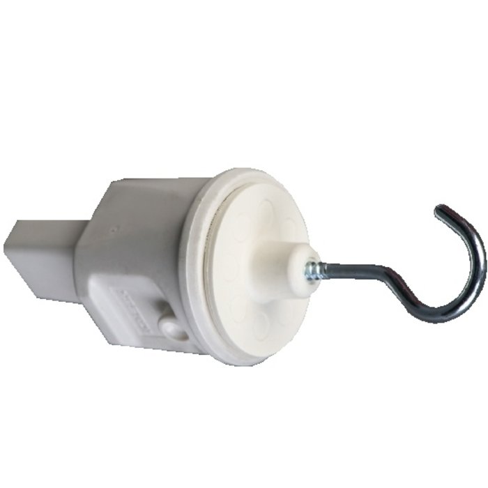 Kaiser Eindstuk voor prikkabel - Wit