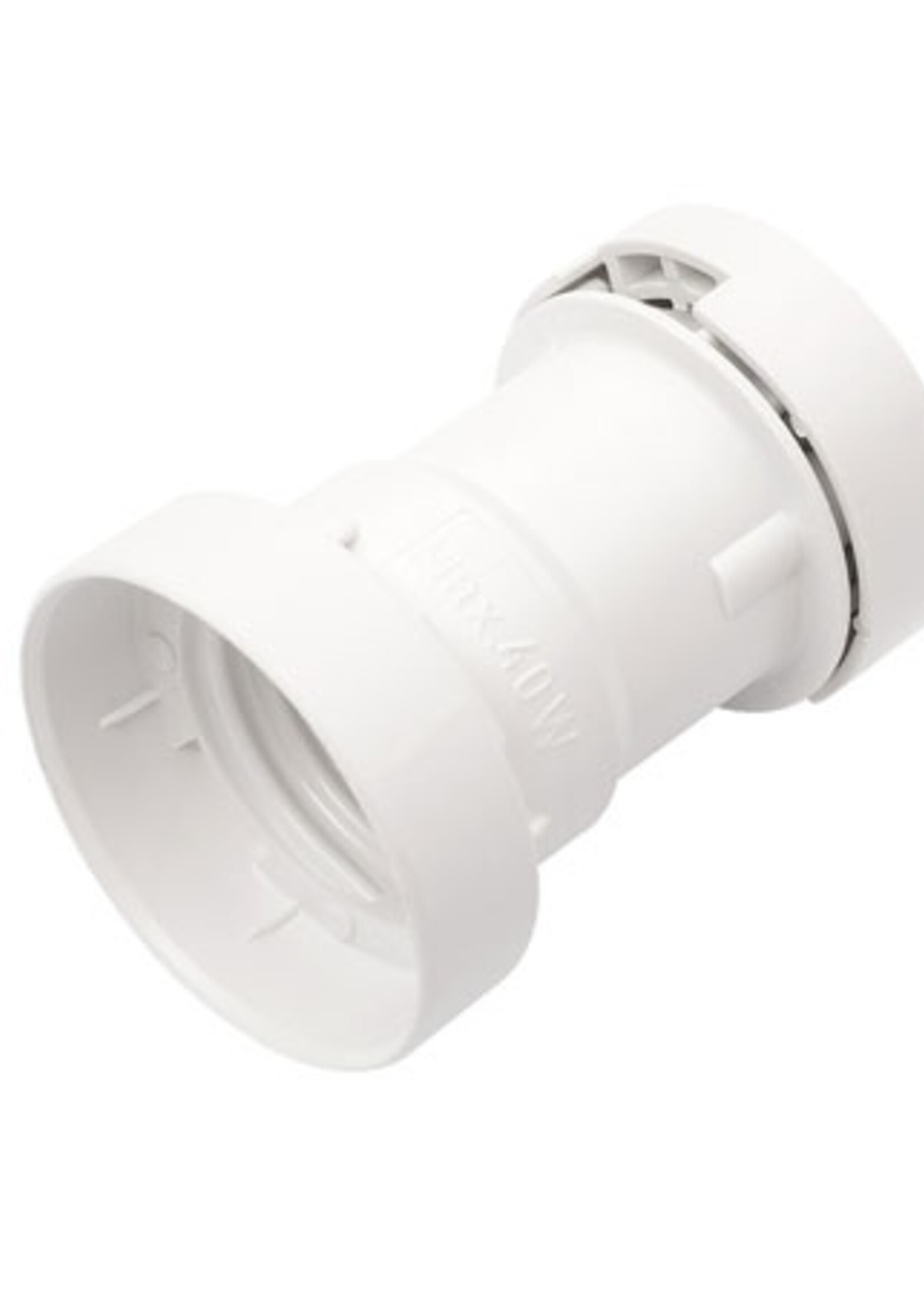 Kaiser  kunststof prikfitting - Prikkabel E27 - Wit