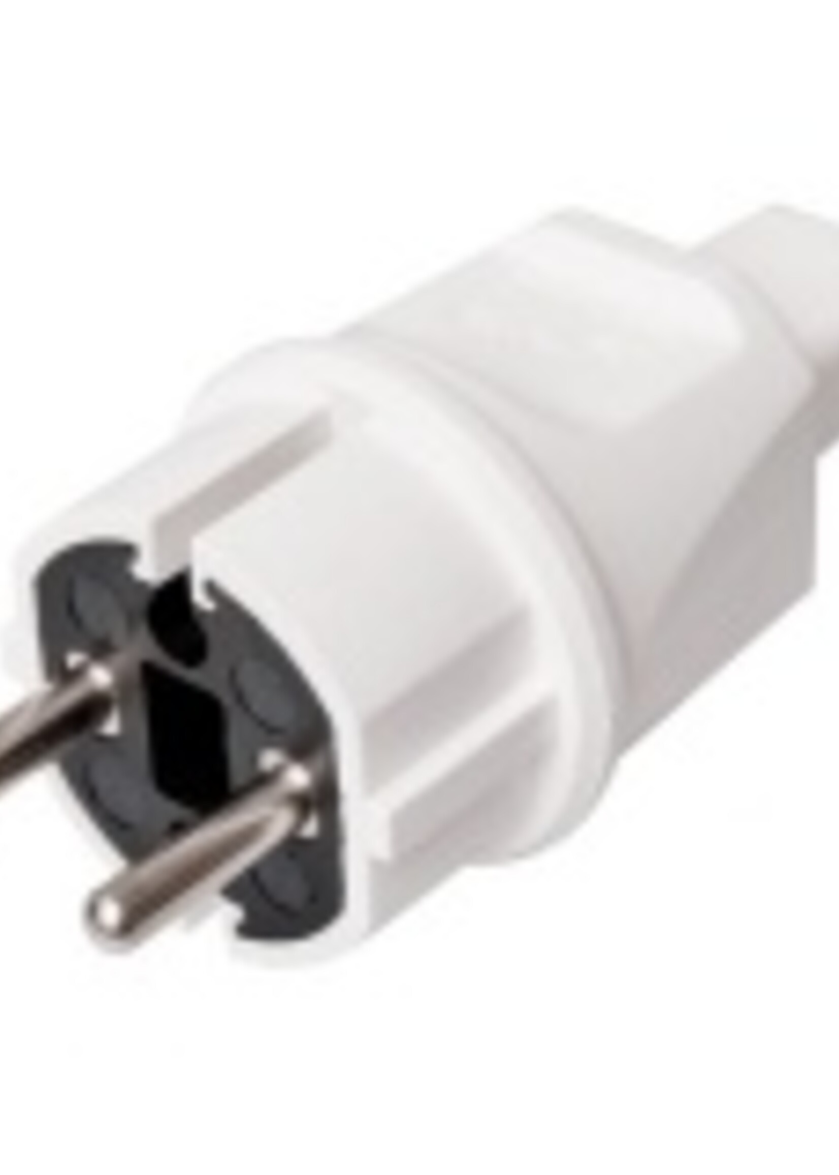 Kaiser Stekker voor prikabel - Wit