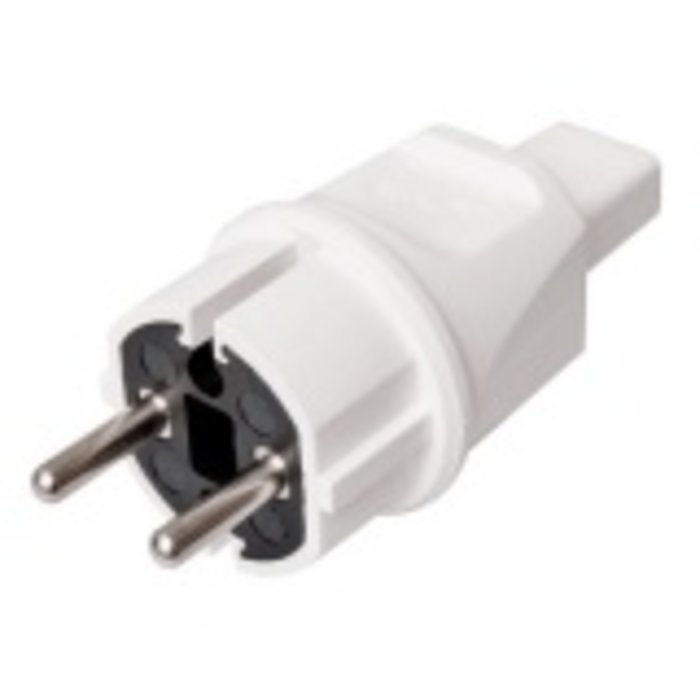 Kaiser Stekker voor prikabel - Wit