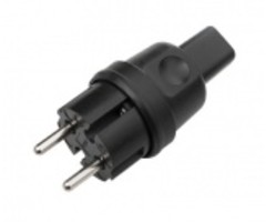 Kaiser Stekker Prikkabel - Zwart