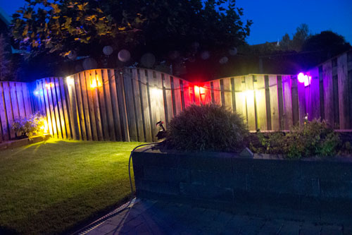 LED kogellamp - 1W E27 Geel