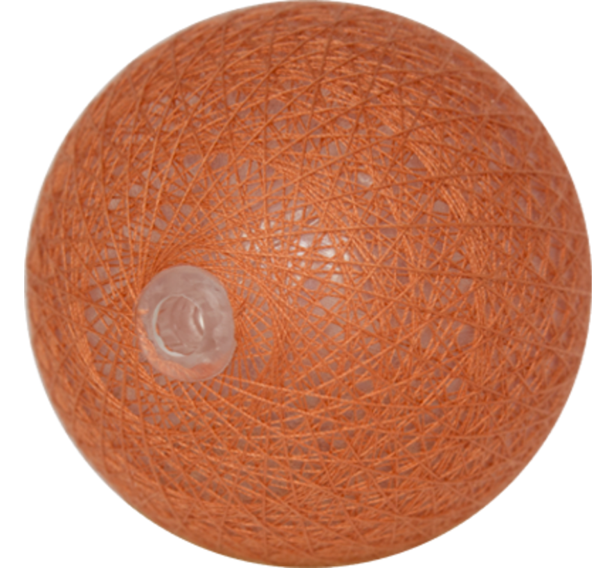 Cotton ball Koperbruin - 6cm