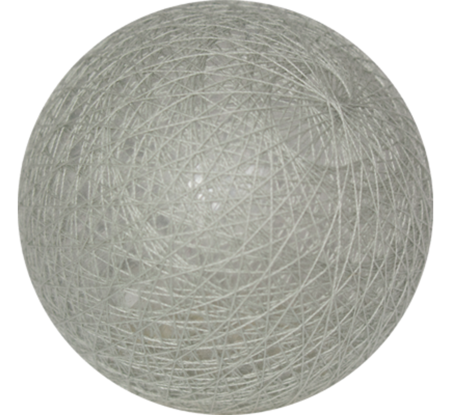 Cotton ball licht grijs - 6cm