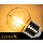 LED Filament kogellamp 1W - transparant - 2200K