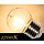 LED Filament kogellamp 1W - transparant - 2700K