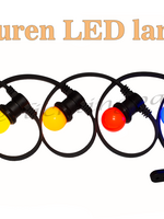 Amlux prikkabel - 15 meter met 45 LED lampen  (6 kleuren)