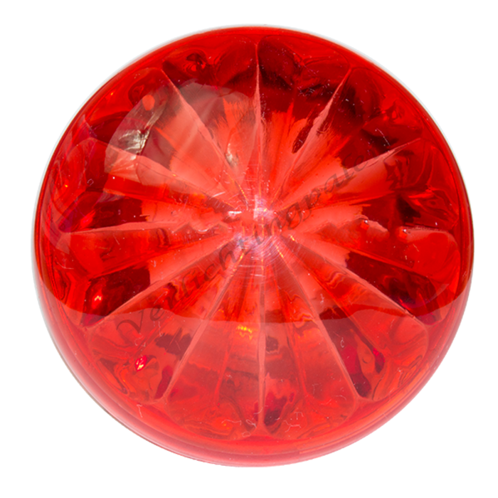 Verlichtingpaleis Deksel rood voor E14 voet van kermisverlichting