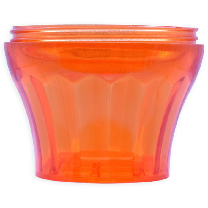 Verlichtingpaleis Oranje voet voor E14 voet - kermisverlichting