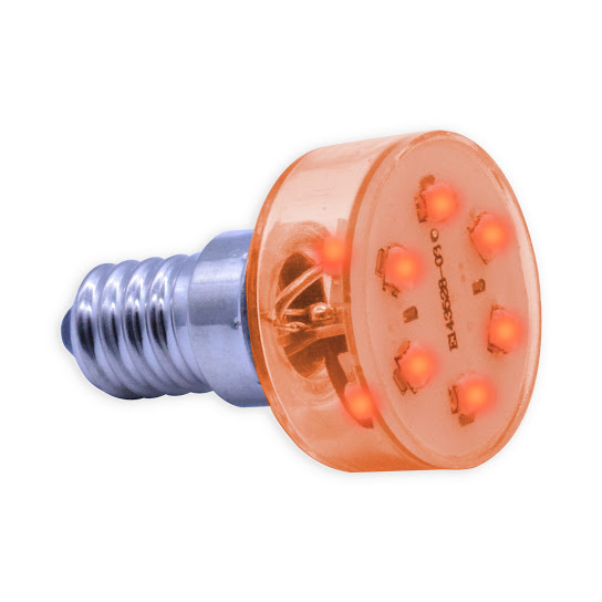Verlichtingpaleis E14 - LED lamp rood voor kermisverlichting