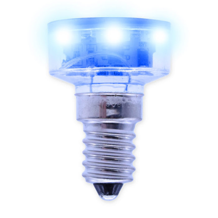 Verlichtingpaleis E14 - LED lamp blauw voor kermisverlichting