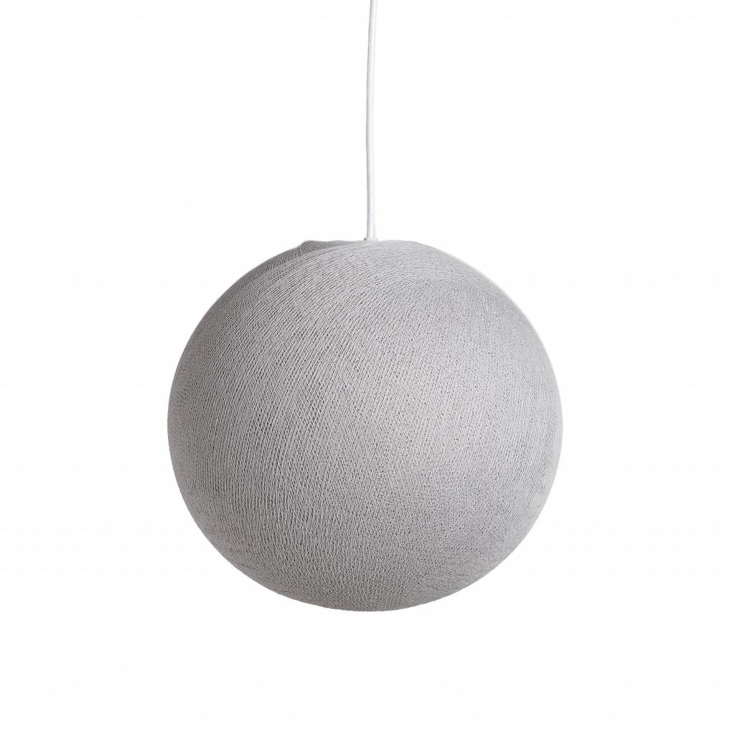 Reusachtig Hobart schokkend Grijze "stone" cottonball hanglamp voor binnen 31 cm - Verlichtingpaleis