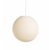 Ledr Cottonball Hanglamp - Creme 31 cm