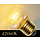 LED kogellamp - 0,7W - transparant kap - E27 2700K