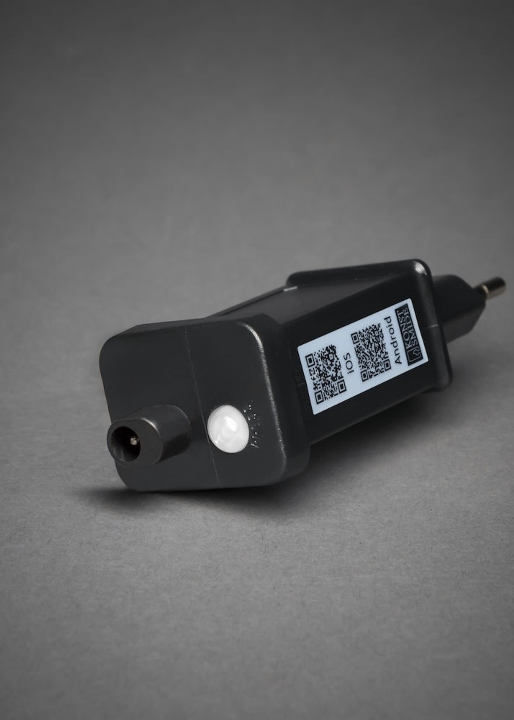 Konstsmide App gestuurde LED Lichtmantel voor kerstboom, 240cm 5 strengen van 40 extra warmwitte LED, met multifunctie