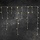 Konstsmide kerstverlichting Icicle lichtslinger met 200 LED - extra warm wit 16,37 meter - App control