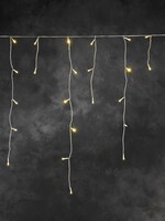 Konstsmide kerstverlichting ijspegel lichtslinger met 336 LED - extra warm wit 20,79 meter - App control