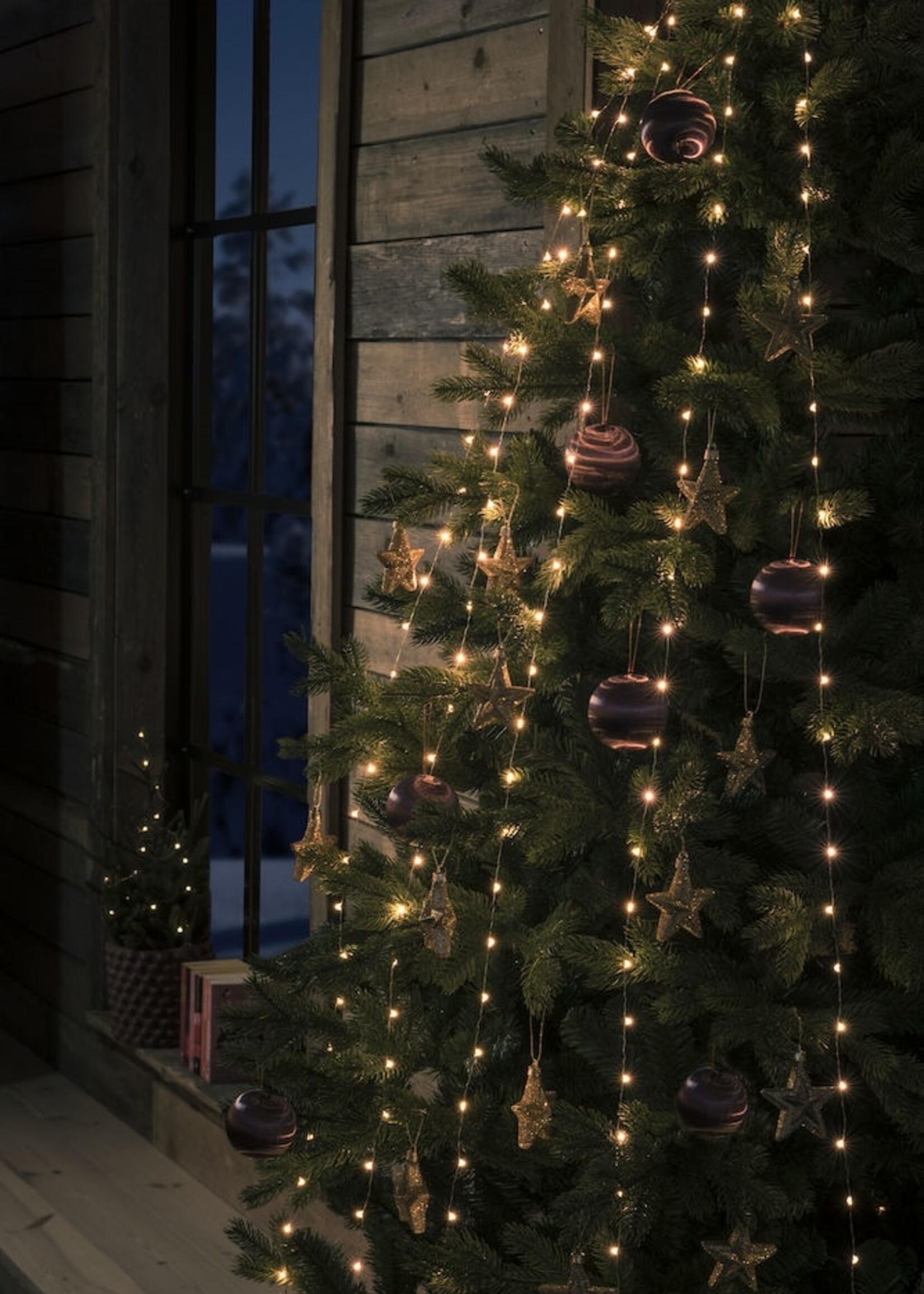 Konstsmide Konstsmide kerstverlichting - microLED boommantel met 180 micro LEDs