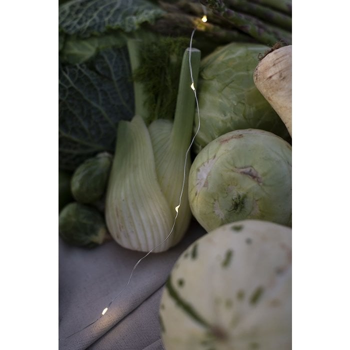 Konstsmide Konstsmide kerstverlichting - LED lichtsnoer met 200 zeer kleine zeer warm witte lampjes voor buiten en binnen