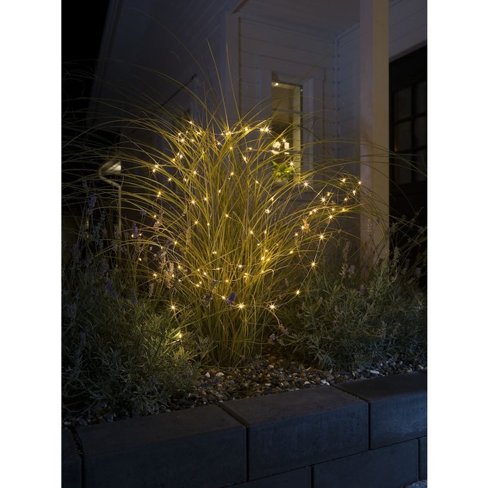 Konstsmide Konstsmide kerstverlichting - LED lichtsnoer met 200 zeer kleine zeer warm witte lampjes voor buiten en binnen