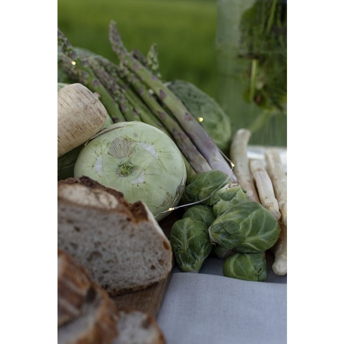 Konstsmide Konstsmide kerstverlichting - LED lichtsnoer met 100 kleine zeer warm witte lampjes voor buiten en binnen