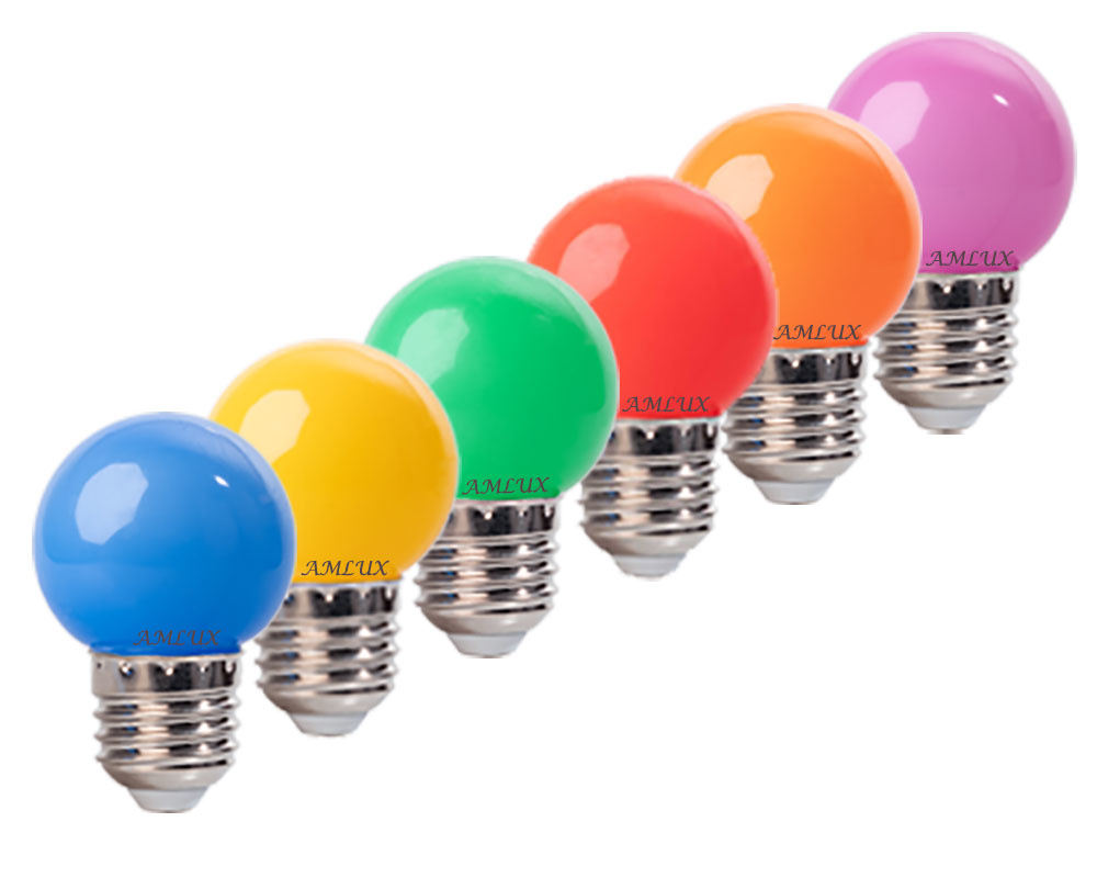 Geroosterd Armoedig altijd Set van 6 LED lampen in 6 verschillende kleuren - Verlichtingpaleis