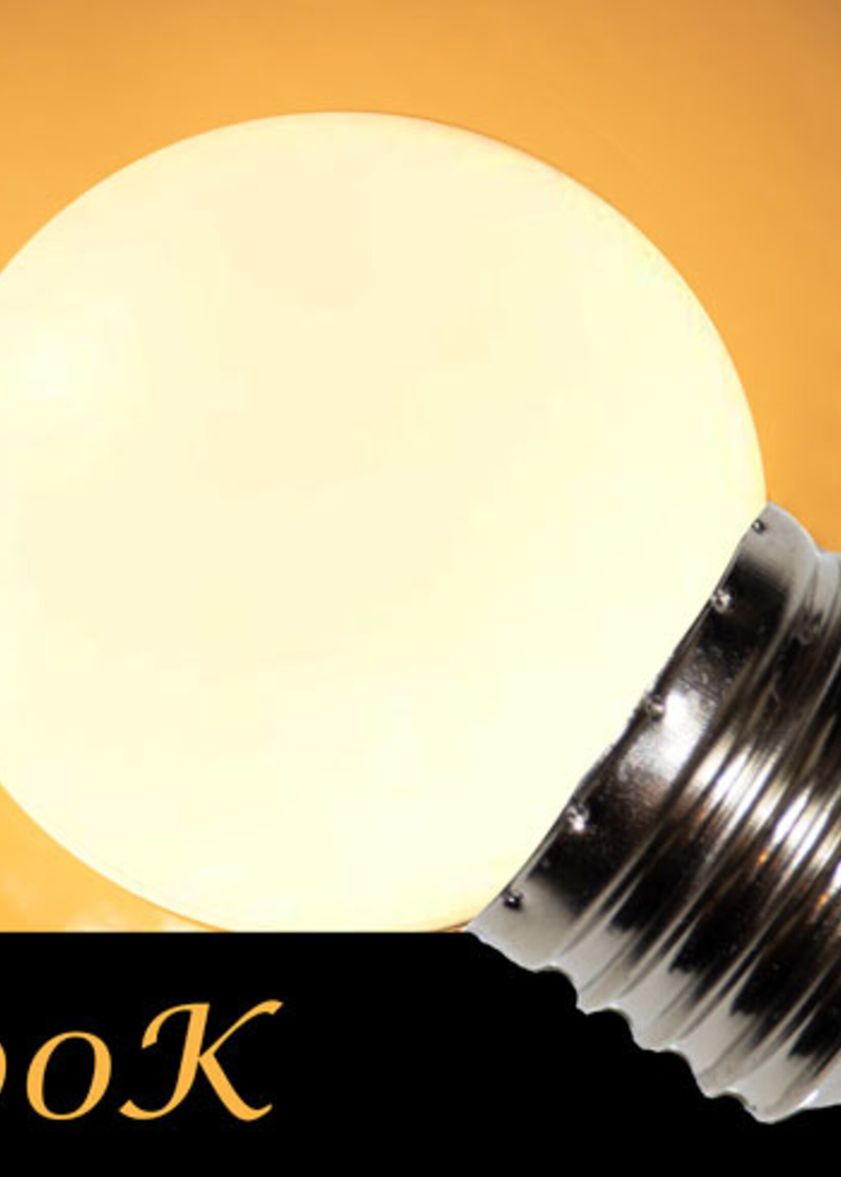 LED kogellamp - 2W - witte kap - E27 2650K