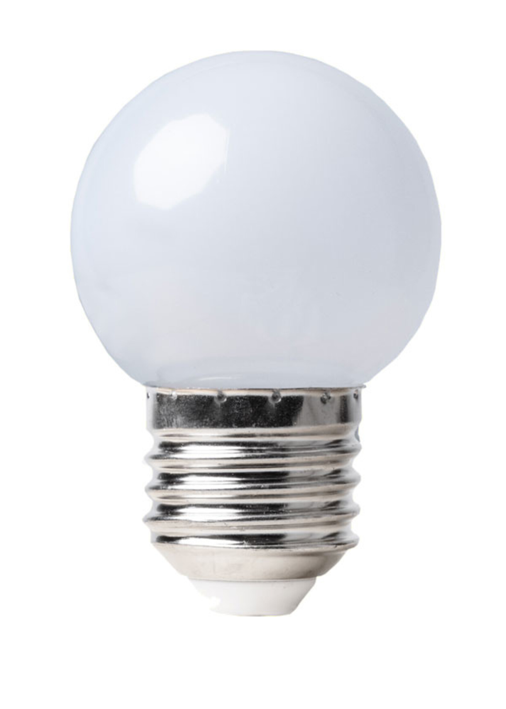 Amlux LED kogellamp 2W - matte kap - E27 extra warm wit - Dimbaar