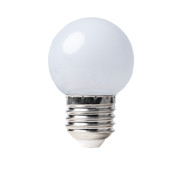 Amlux LED kogellamp 2W - matte kap - E27 extra warm wit - Dimbaar