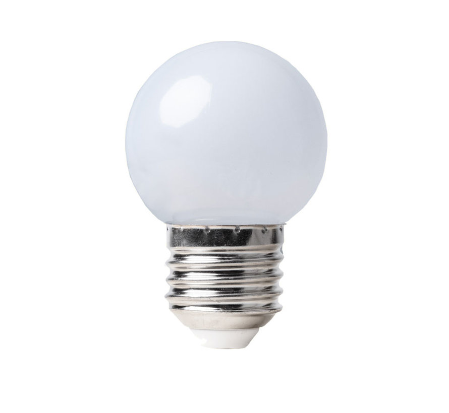 LED kogellamp 2W - matte kap - E27 extra warm wit - Dimbaar