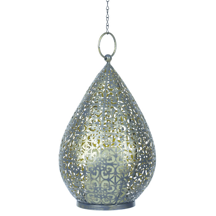 Luxform Accu/USB oplaadbare Oriental Palmyra tafel/hanglamp