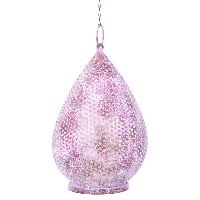 Luxform Accu/USB oplaadbare Marokkaanse stijl Tripolis tafel/hanglamp