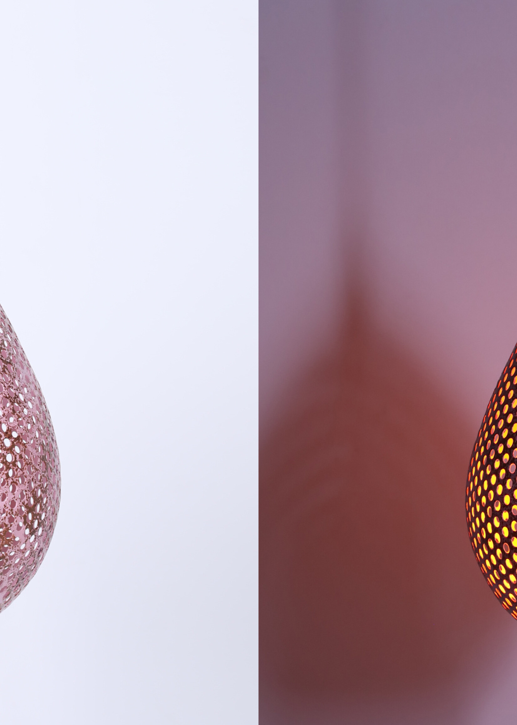 Luxform Accu/USB oplaadbare Marokkaanse stijl Tripolis tafel/hanglamp