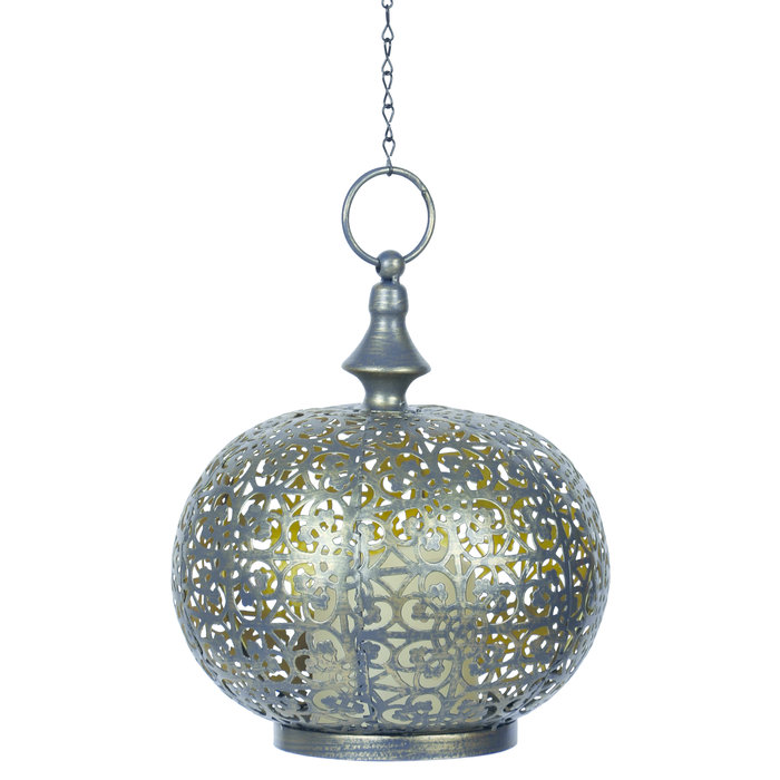 Luxform Accu/USB oplaadbare Marokkaanse stijl Tarsus tafel/hanglamp