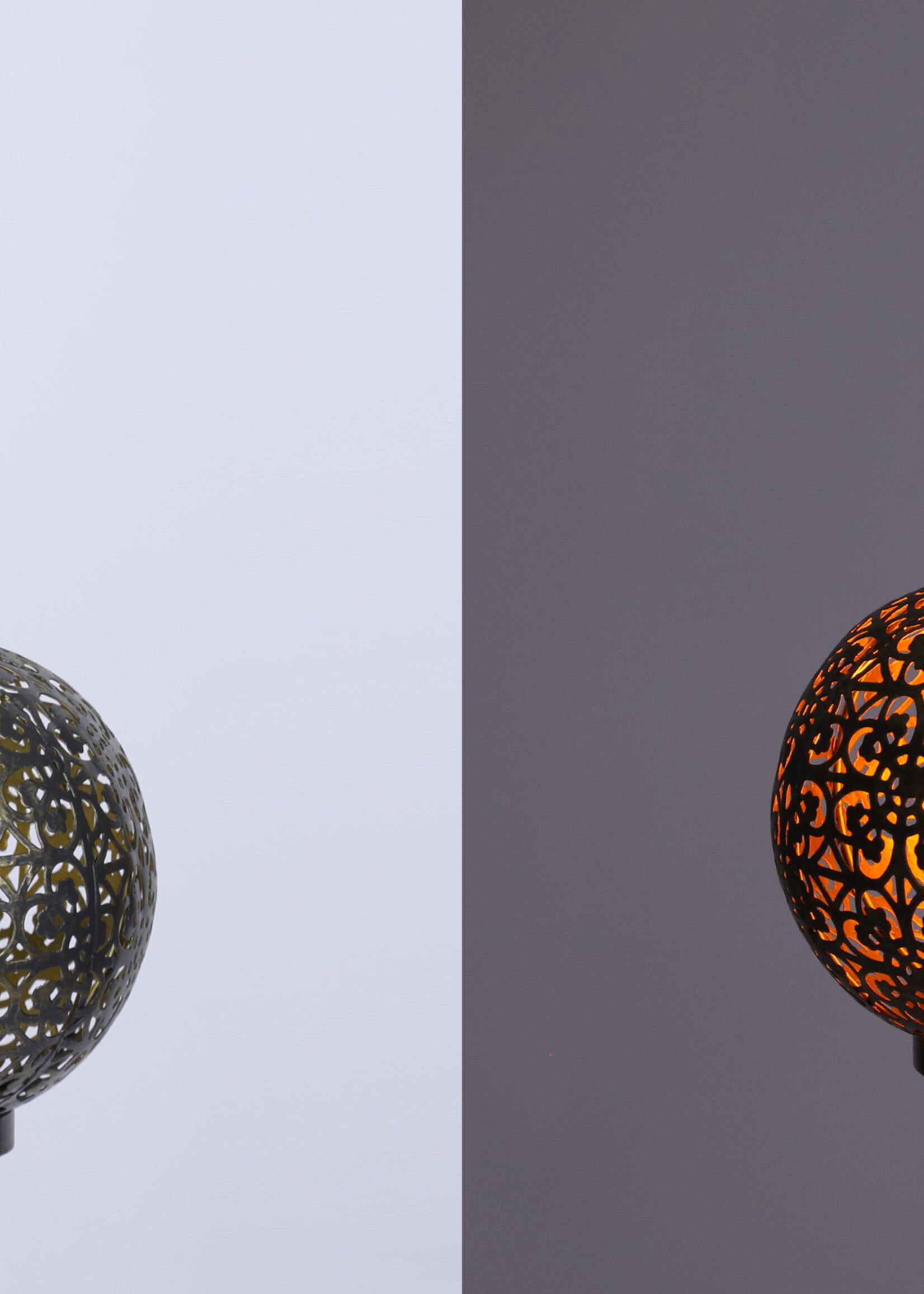 Luxform Accu/USB oplaadbare Marokkaanse stijl Tarsus tafel/hanglamp