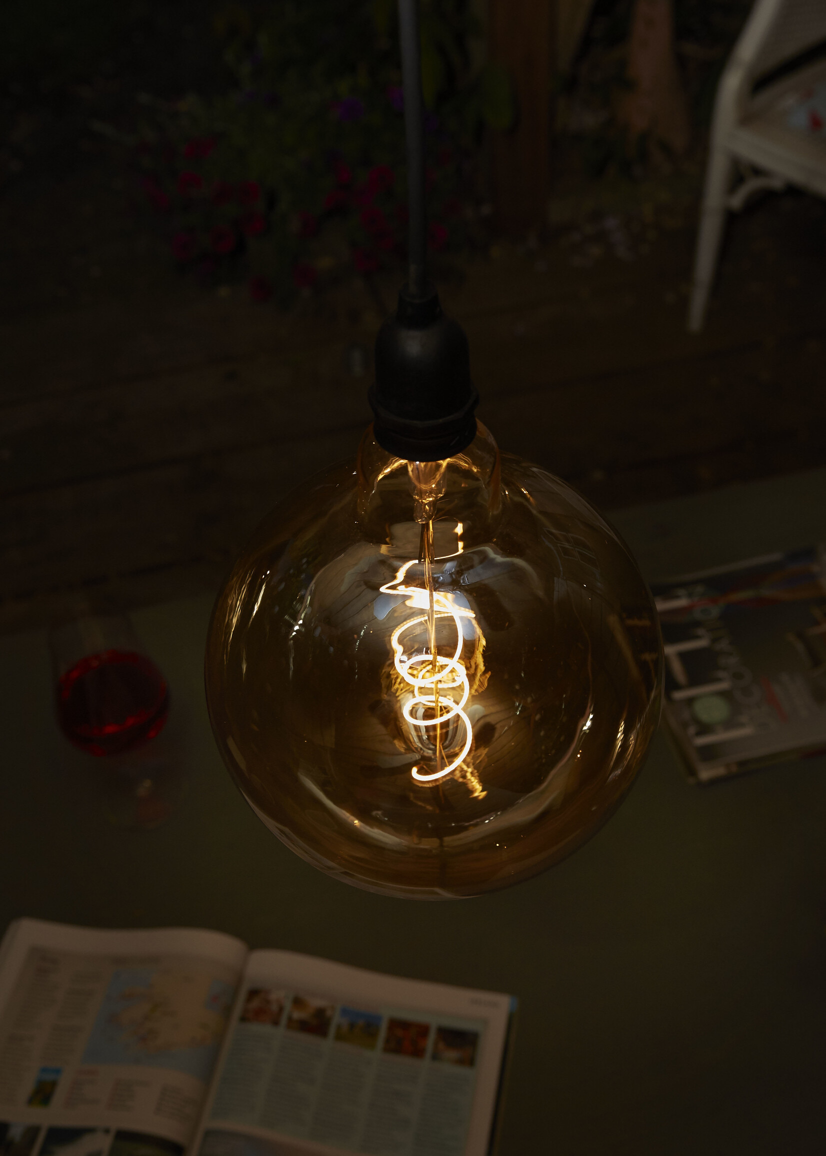 Luxform Luxform Hanglamp Sphere op batterij