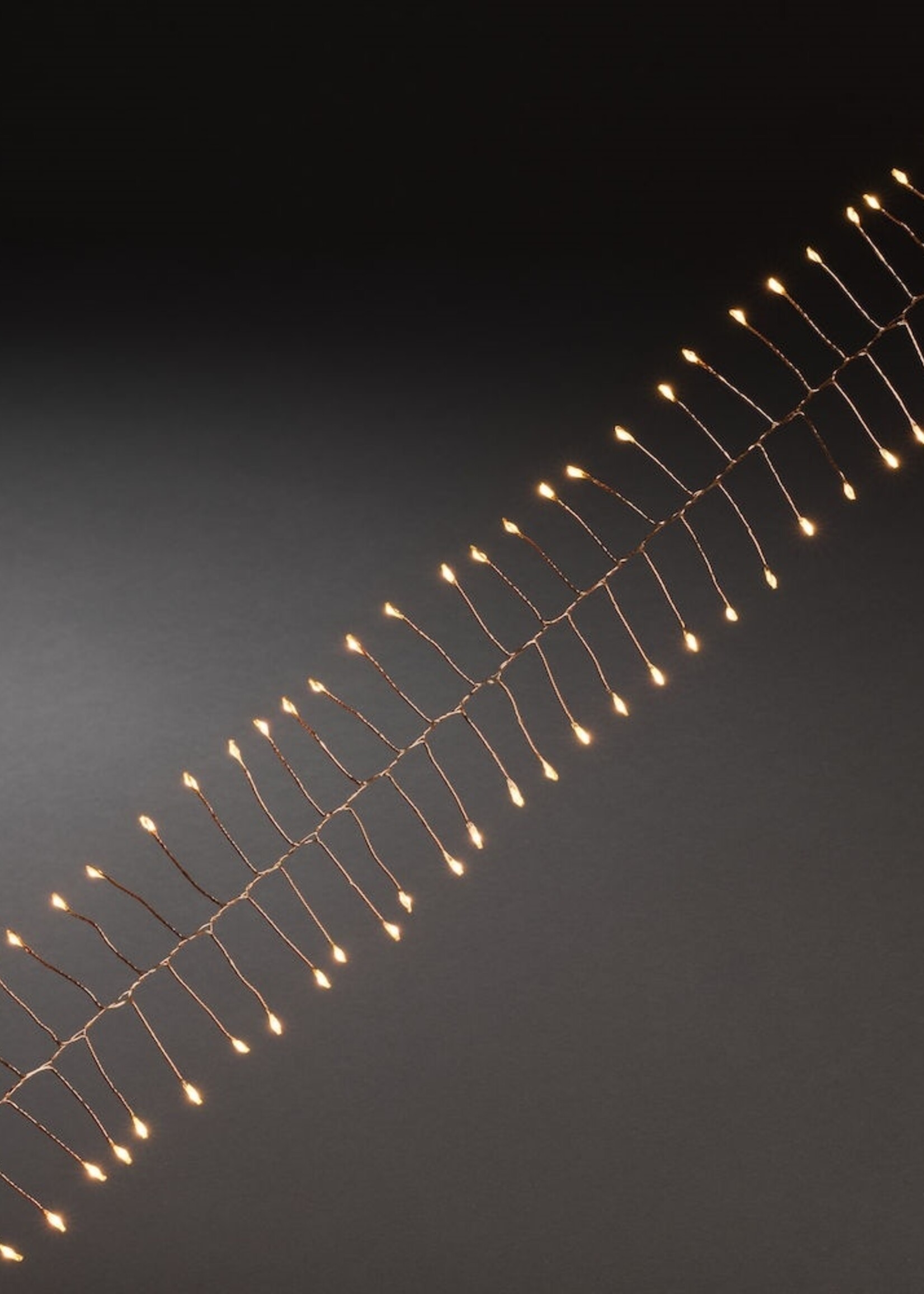 Konstsmide kerstverlichting - MicroLED lichtketting - 7 meter - met zilverkleurig draad