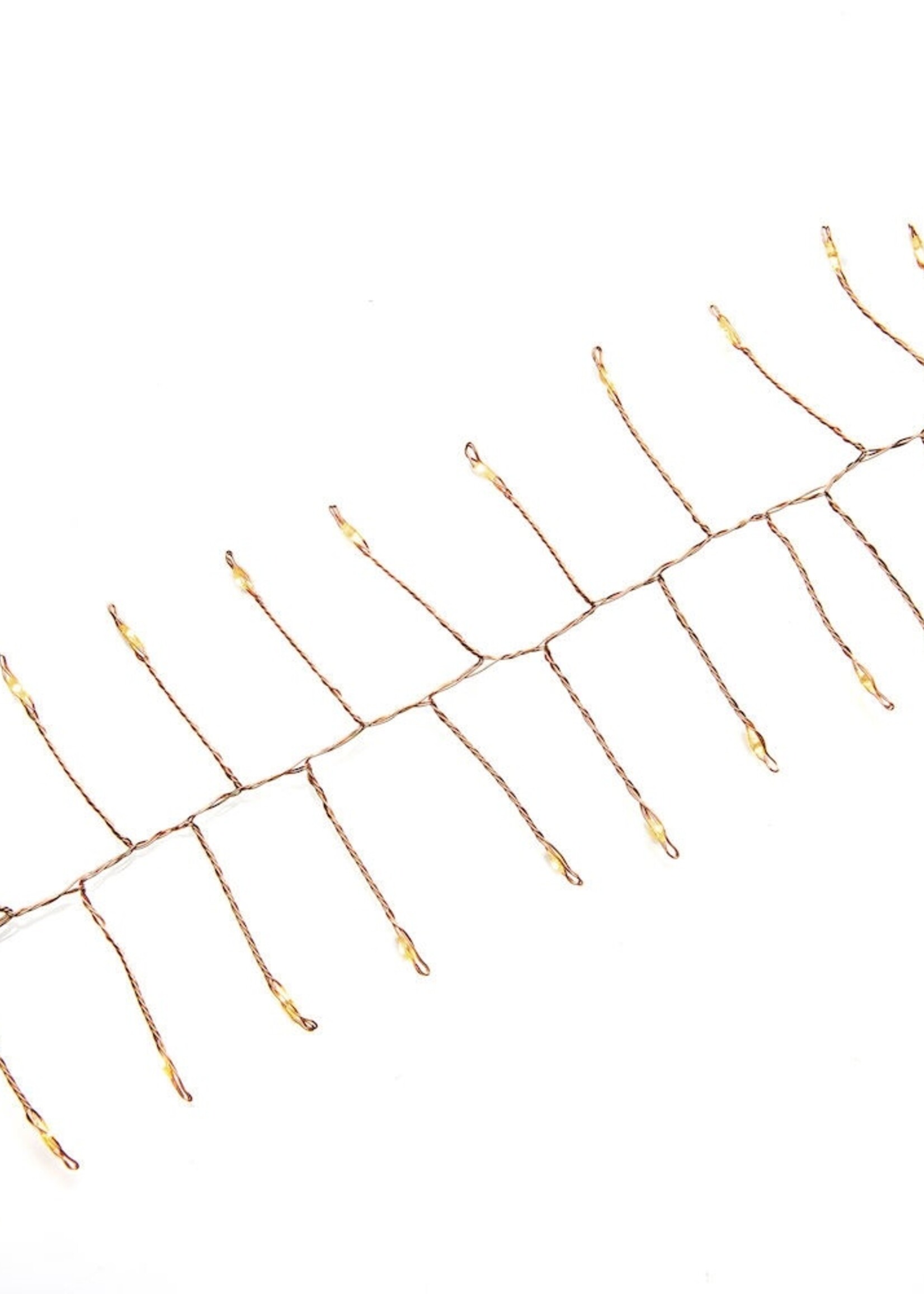 Konstsmide kerstverlichting - MicroLED lichtketting - 7 meter - met zilverkleurig draad