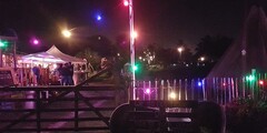 Prikkabelsets met gekleurde LED lampen