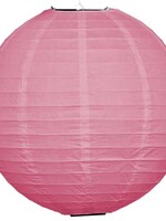 Roze lampion voor buiten Ø25cm