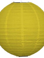 Gele lampion voor buiten Ø35cm