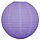 Paarse lampion voor buiten Ø35cm