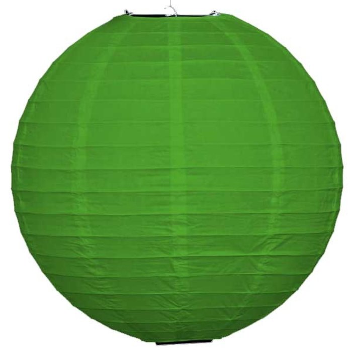 groene lampion voor buiten Ø35cm