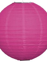 Fuchsia roze lampion voor buiten Ø35cm